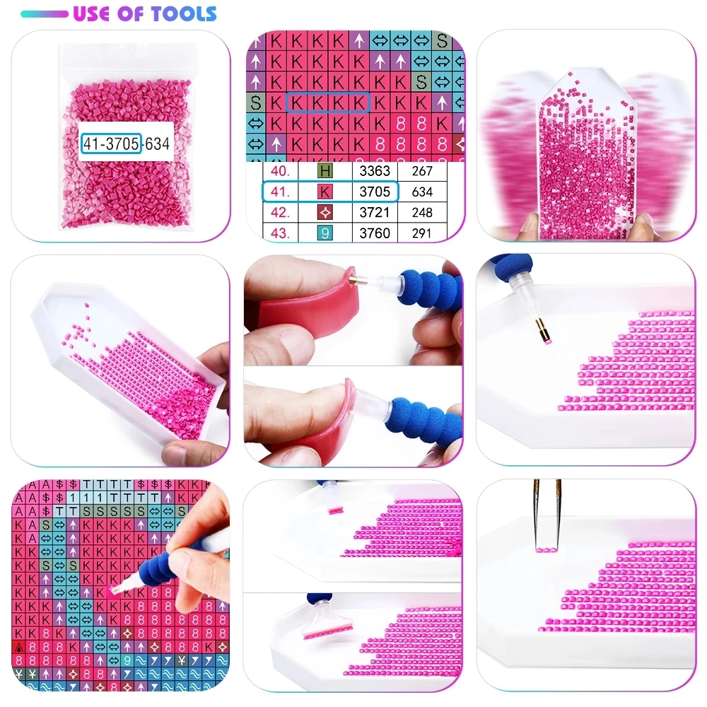 Animals Diamond Painting 5D Full Square Round Diamond Embroidery Dog picture Mosaic Cross Stitch Kit Christmas Home Decor Gift