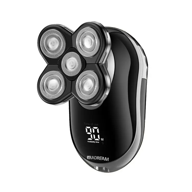 High Quality Durable Waterproof Rechargeable Men Electric Cordless Head Shaver