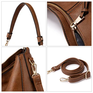 2022 Realer wholesale bags fashion purses and handbags PU leather women hobo shoulder tote bags custom luxury handbags for women