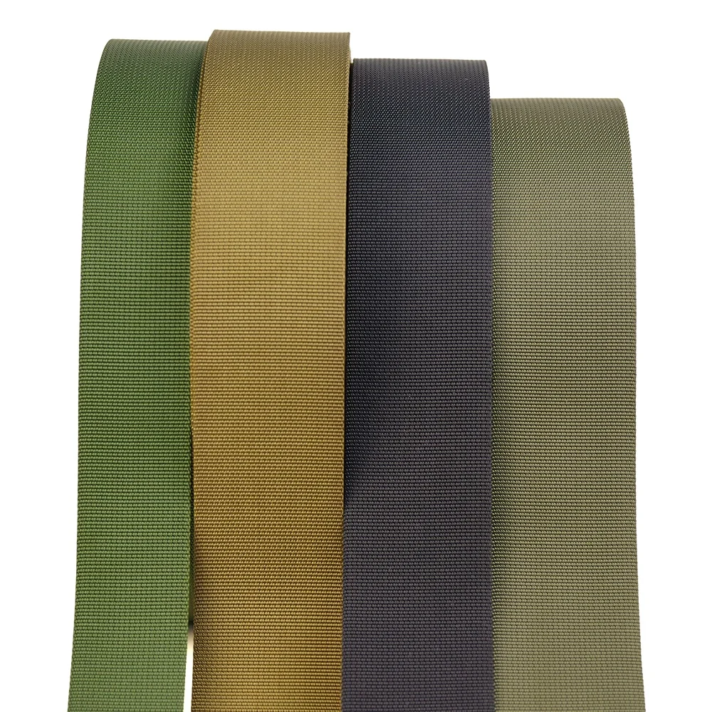 Manufacturer Custom 1.5 Inch 38mm Parachute Mil Spec Nylon Web Binding Tape Tactical Strap Webbing