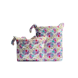 Customized size Print Foldable Reusable Shopping Folding mummy Bag With Handle