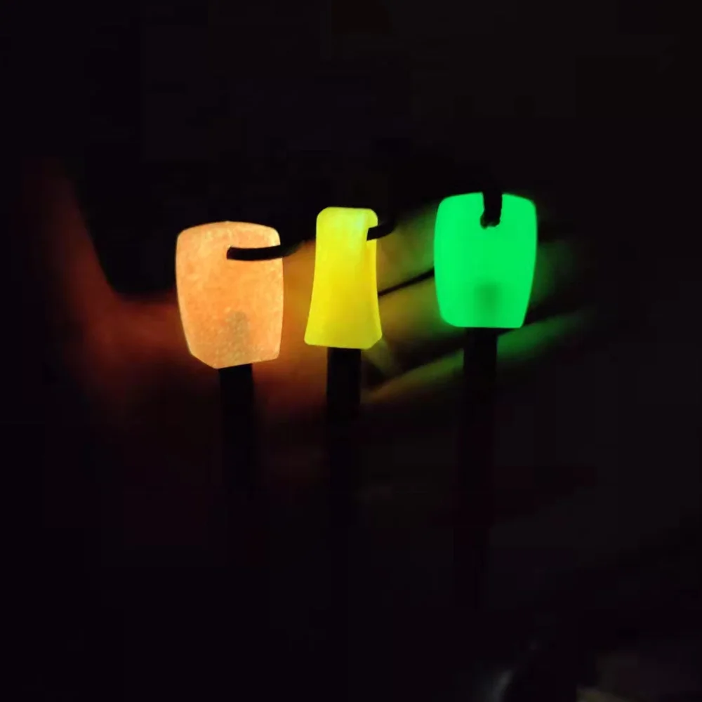 Unique Customized Pink Orange Luminous Handle Magnesium Bushcraft Fire Starter with Light-up Handle for Camping Hiking