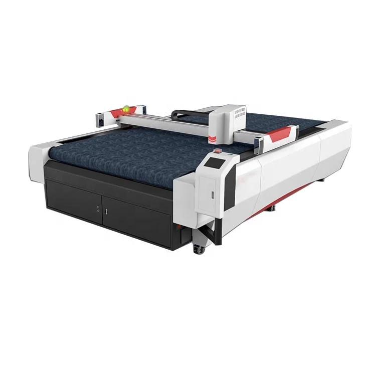 Automatic T-shirt cutting Digital cloth fabric cnc knife cutting machine