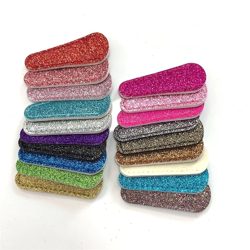 19 Colors Small Beauty Scissors Protective Case Eyebrow Scissors Storage Case Makeup Glitter Scissor Cover