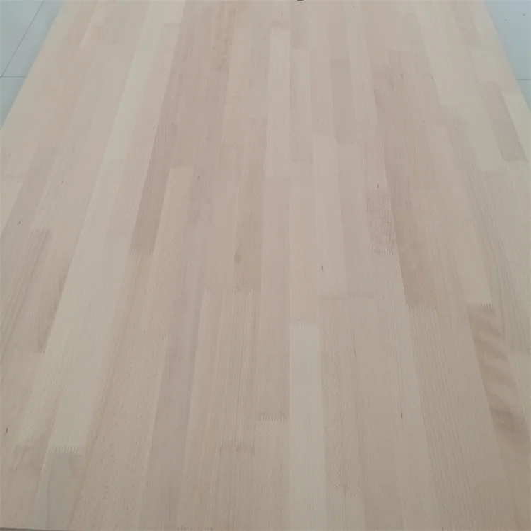 Solid wood furniture timber cutting machine Beech wood finger joint board  veneer beech wood