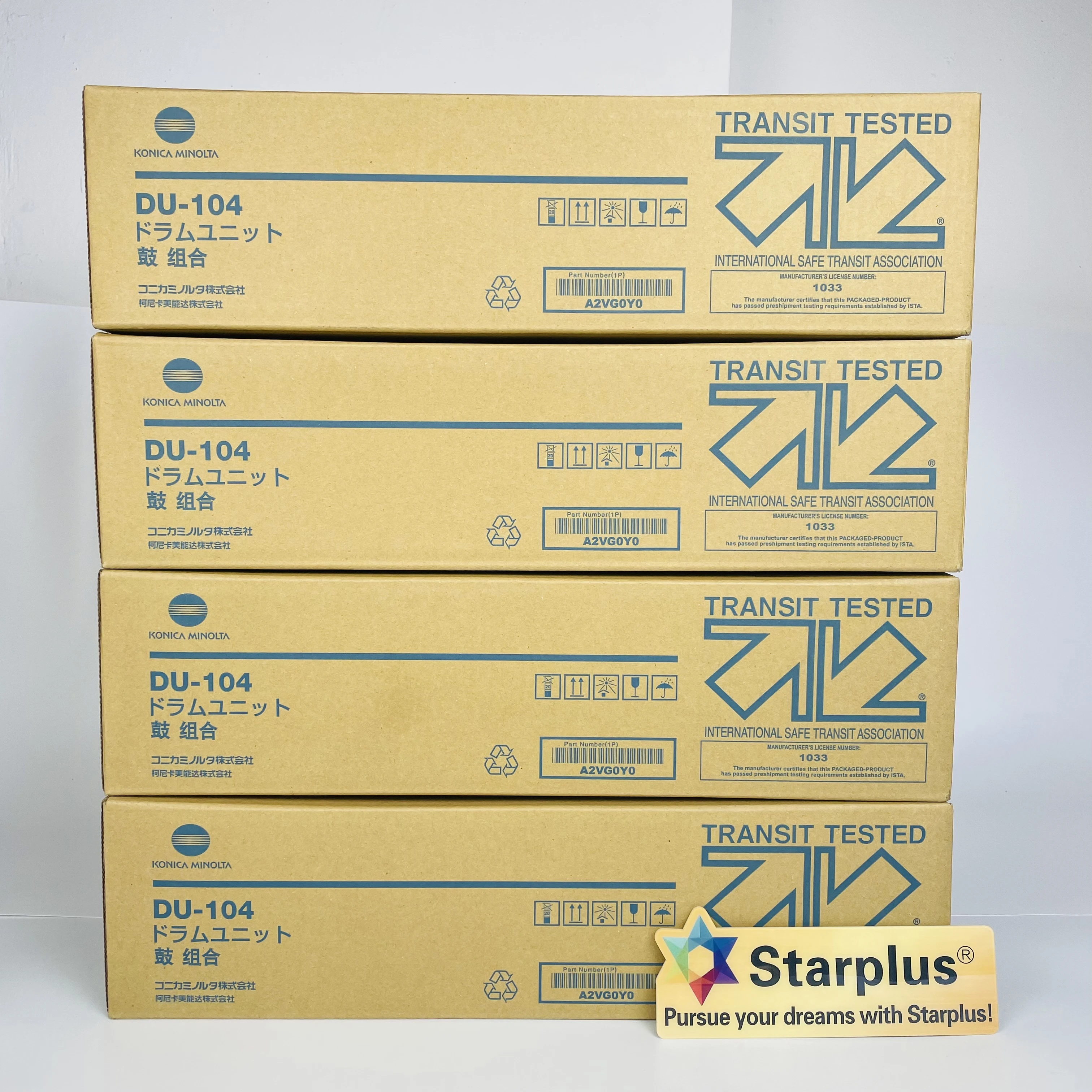 Starplus ORIGINAL Asia ver. DU-104 фотобарабан для Konica Minolta тонер Bizhub C6000 C7000 C7000P C70HC копир partsDU-104 /