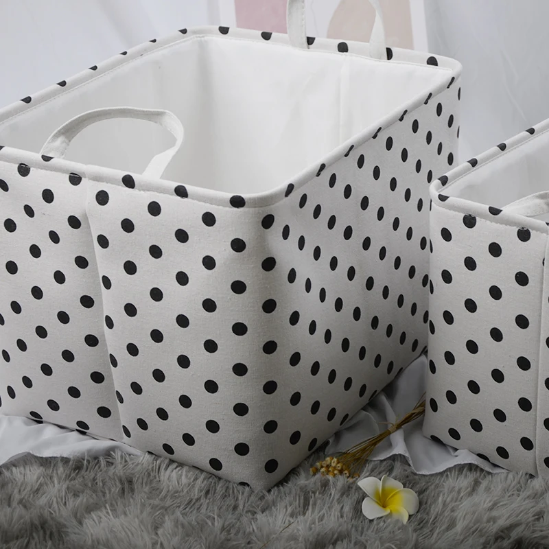 cotton rope for macrame Custom hand-woven basket multi-functional large capacity storage and cleaning laundry basket