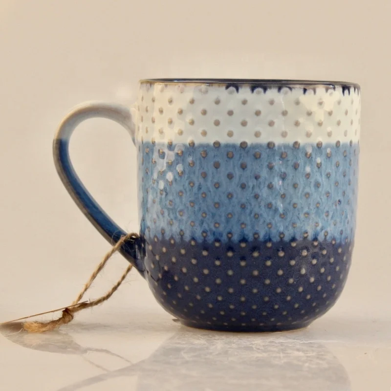 2020 Popular top grade ceramic stoneware reactive glazed colorful coffee mug ceramic milk cup