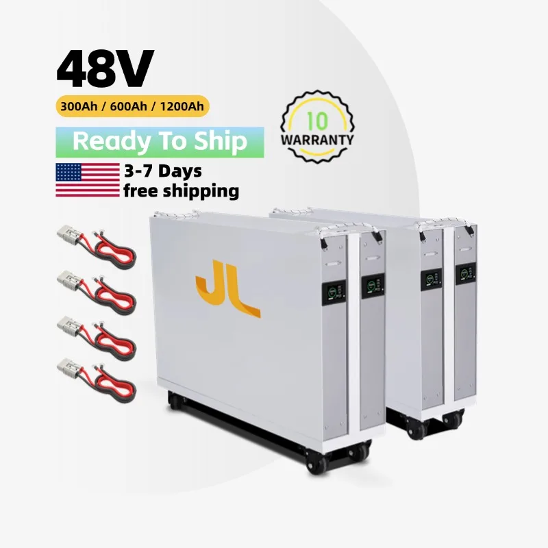 Новый дизайн домашняя система хранения энергии RHINO 3 48V 31 kWh 15 5 300Ah 600Ah литиевая батарея 2X комплект Lifepo4 BMS автономный дом