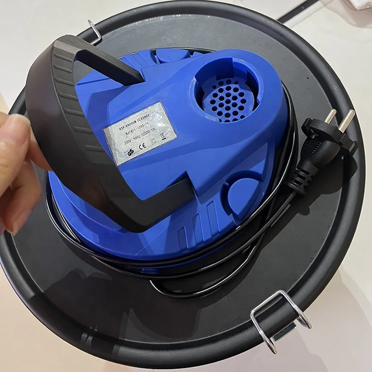 HEPA  Fine filter Cleaning Machine 1200W 20L/5.3 Gallon Ash Vacuum Cleaner Collector Blow Function for Pellet Stoves Wood Stoves
