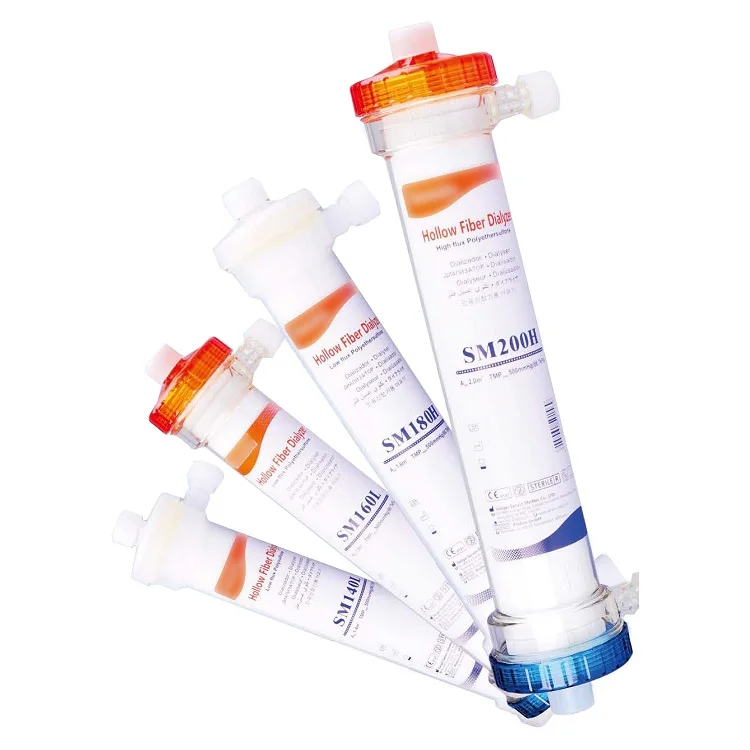 Hemodialysis filter for