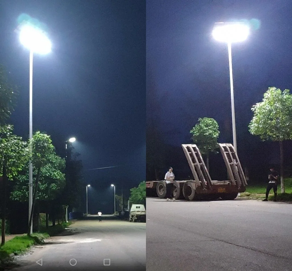 Watt 80W 120W 150W  High Power Bridgelux Smd Chip Outdoor Waterproof All In One Led Solar Street Light