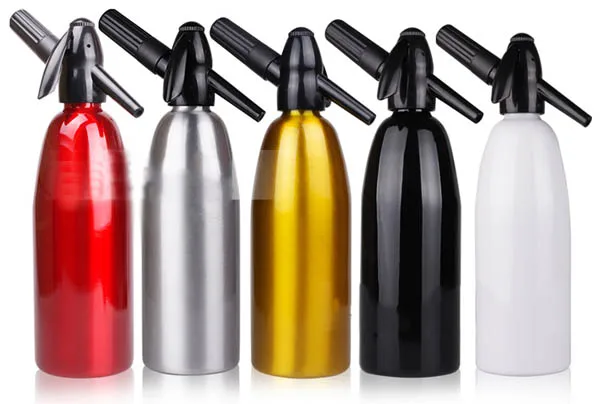 Ручная работа 1 литр алюминиевый аперол Spritz газировочный аппарат сифон для
