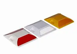 Aluminum Roadside Reflector Reflective Road Stud Pavement Marker For Driveway Raised Pavement Marker