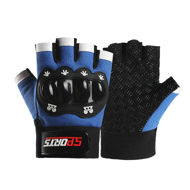 Factory Custom Summer Winter Full Finger Half Finger Child Youth Kids Motorcycle Racing Gloves