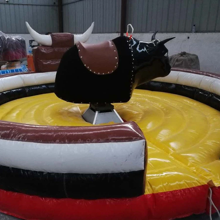 motor inflatable party games mechanical rodeo bull for sale  bull fight game
