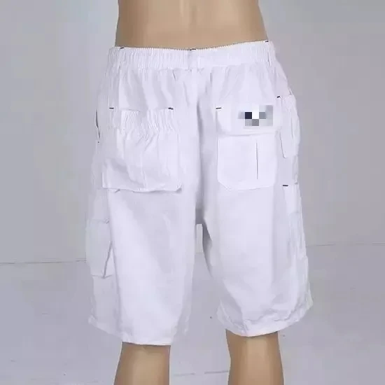 Новое поступление профессиональные белые легкие короткие шорты высокого качества на заказ лучшие мужские