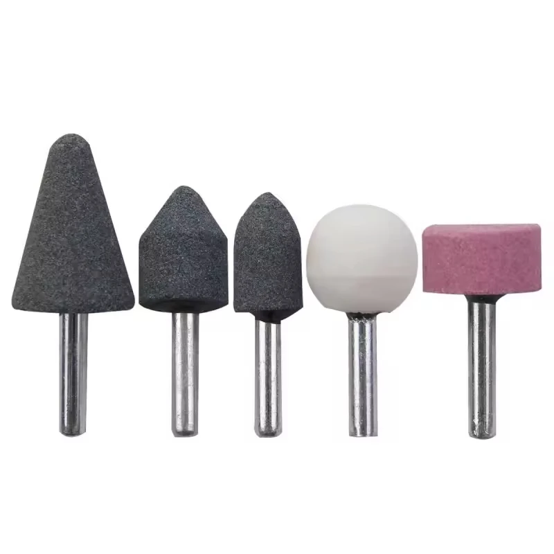 AutoErizo Abrasive Rotary Tool Mounted Point Grinding Head Set for Angle Grinder Power Tools Spare