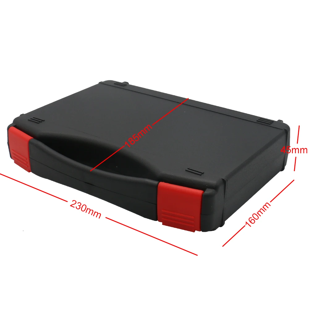 Portable Hard protective transport handle plastic mini plastic carrying tool case with custom foam