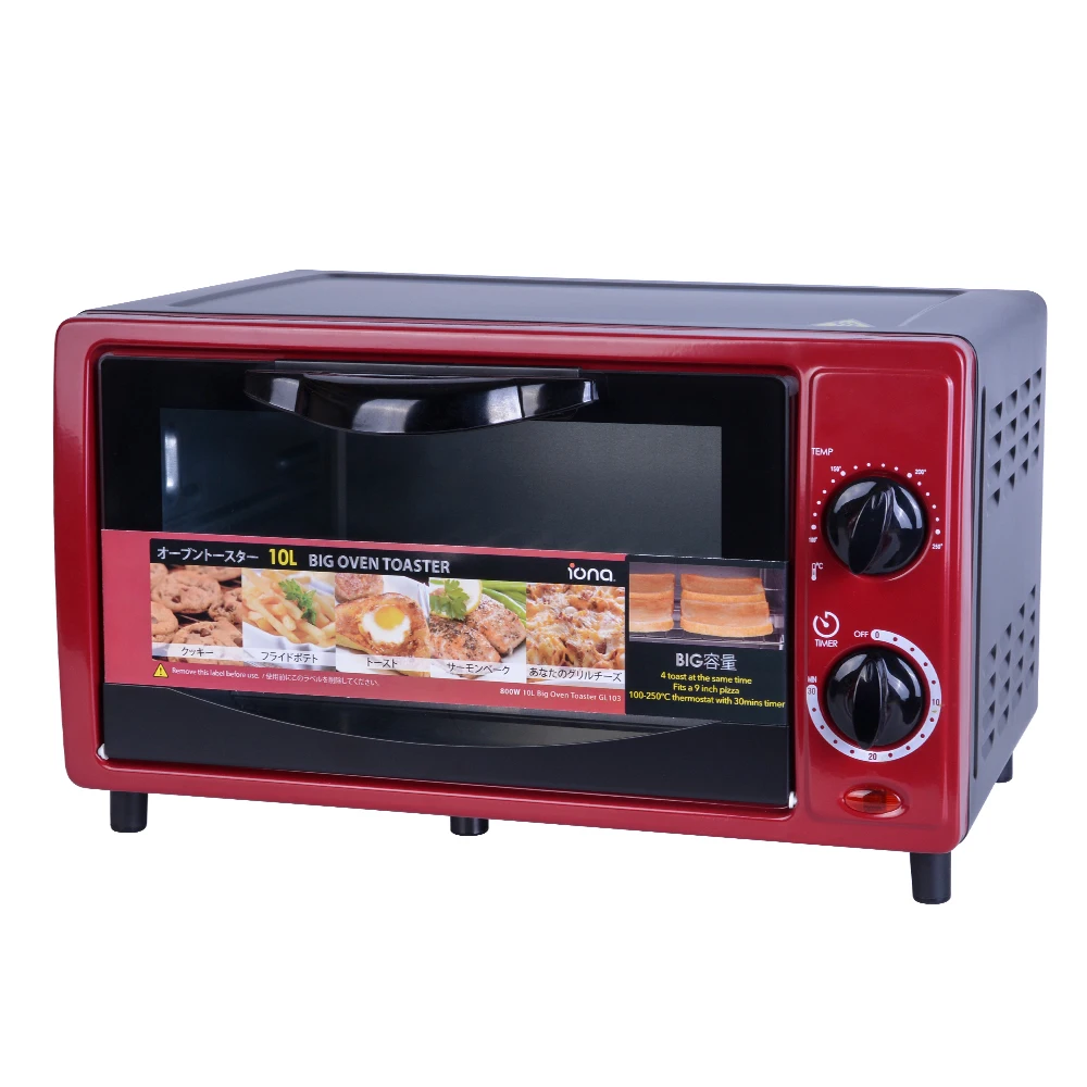 
High Quality 12L Kitchen Portable Timer Switch Smart Electric Mini Toaster Oven 