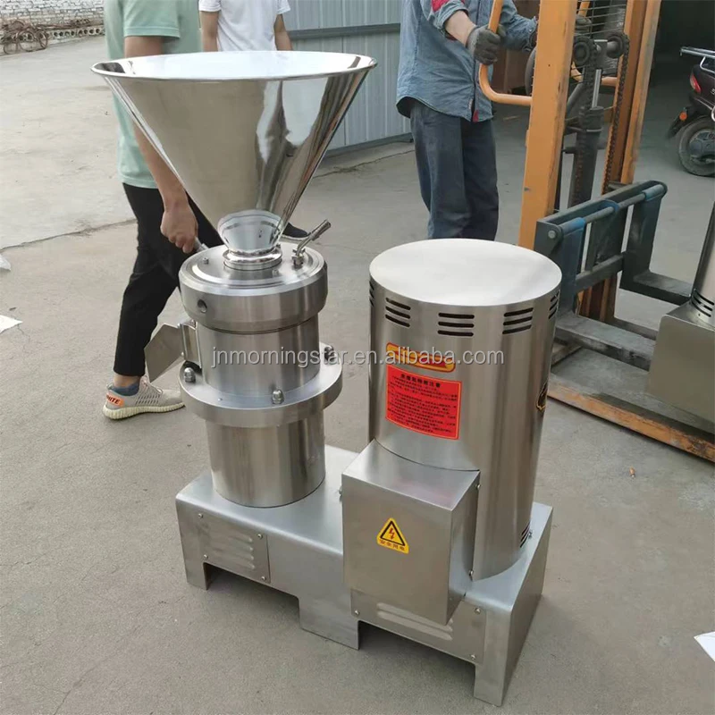High quality and low price Stainless Steel Colloid Mill grinder for nuts,almond,hazelnut, peanut butter making machine