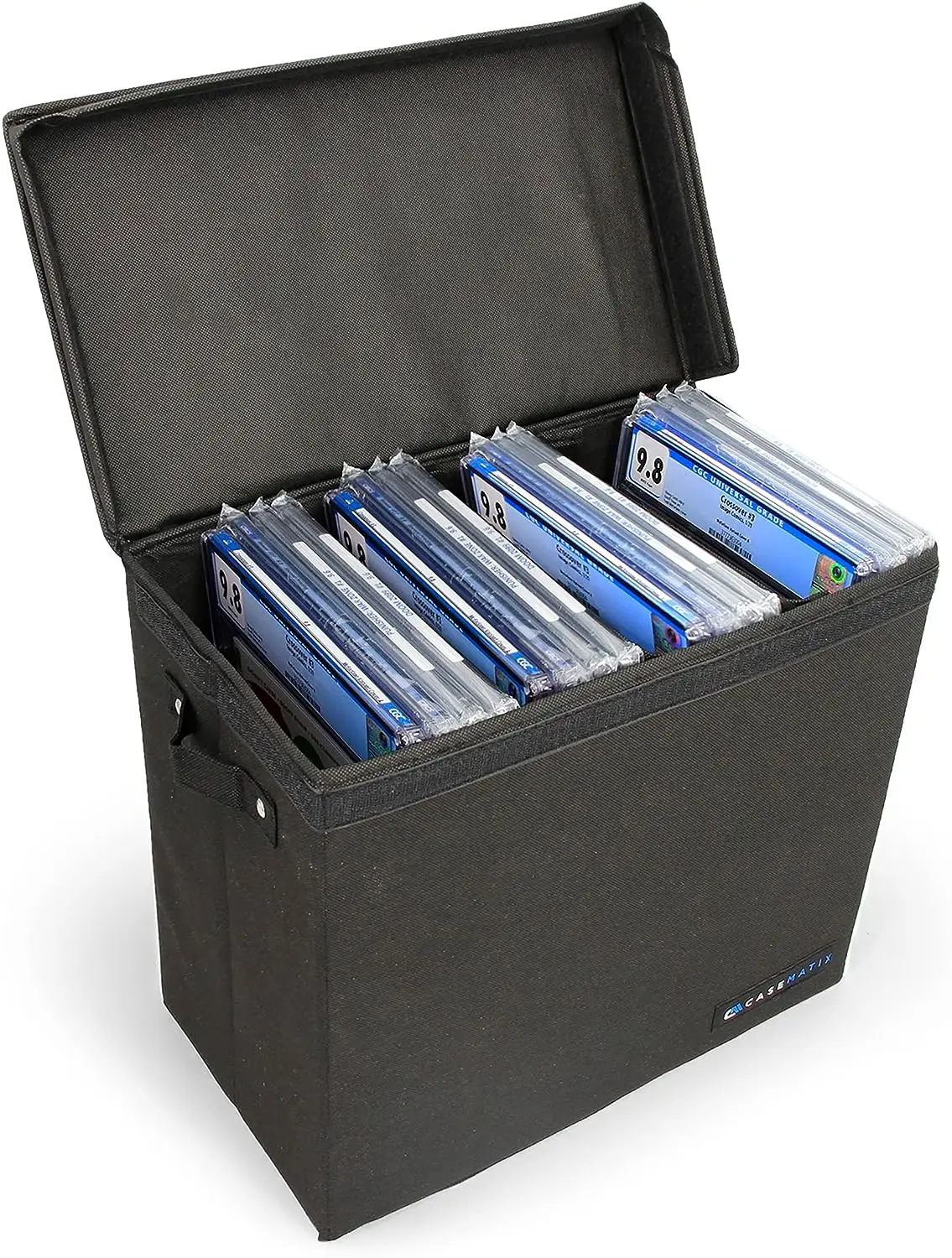 High Quality Comic Book Storage Box With Lids And Handle  with Stackable and Foldable