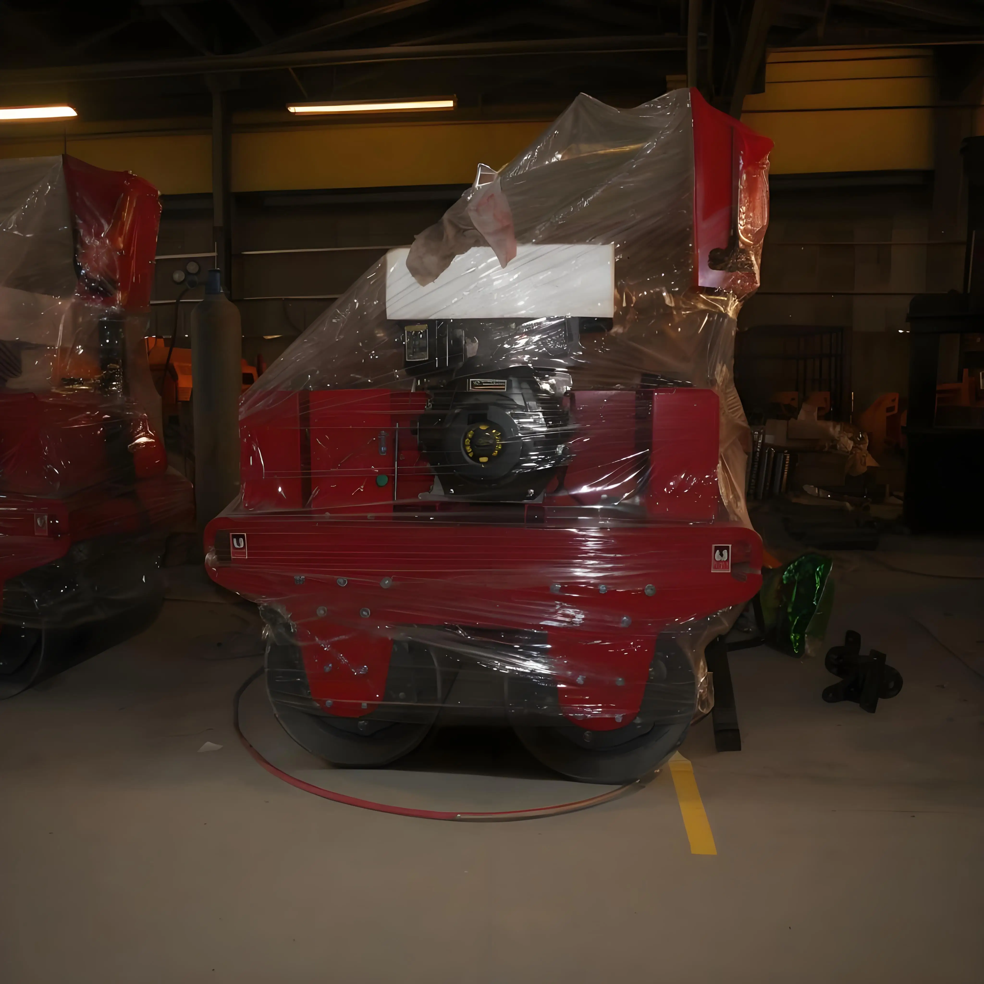 Self-Propelled Vibratory Diesel Engine Mini Handheld Road Rollers Compactor Small Walk Behind Road Roller