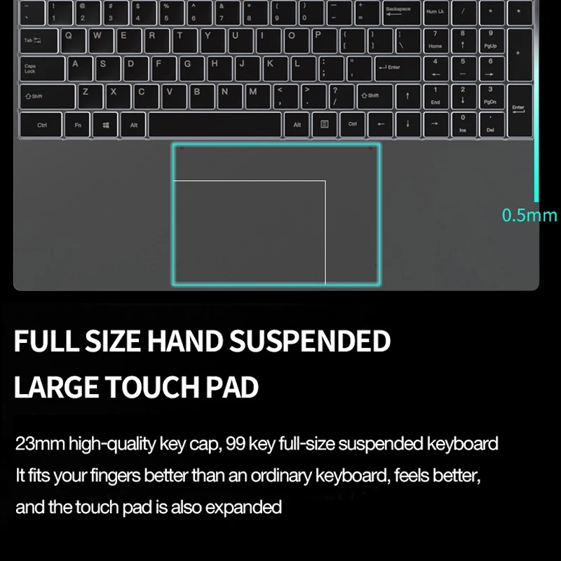 Новый ультратонкий портативный ноутбук 14 дюймов 8 ГБ ОЗУ Win 10 ПК для развлечений и студентов