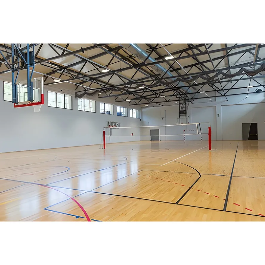 Steel Frame Building Prefabricated Gymnasiums Indoor Basketball Court Steel Structure Sports Hall