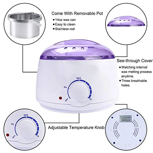 professional smart novell waxing machine hair removal depileve mini high power 100 watts filter hot heater warmer