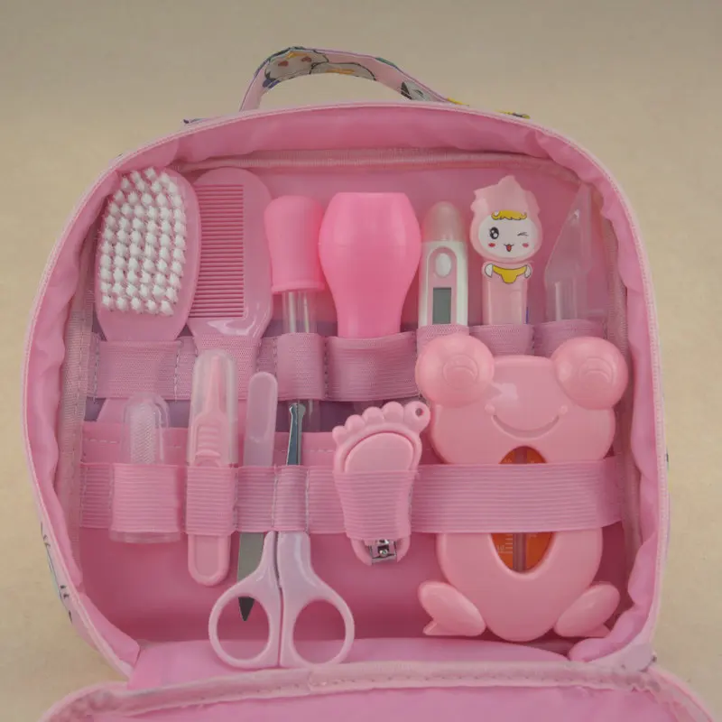 
Hot sale 13 pcs set factory promotion baby care supplies baby nail care clippers set 