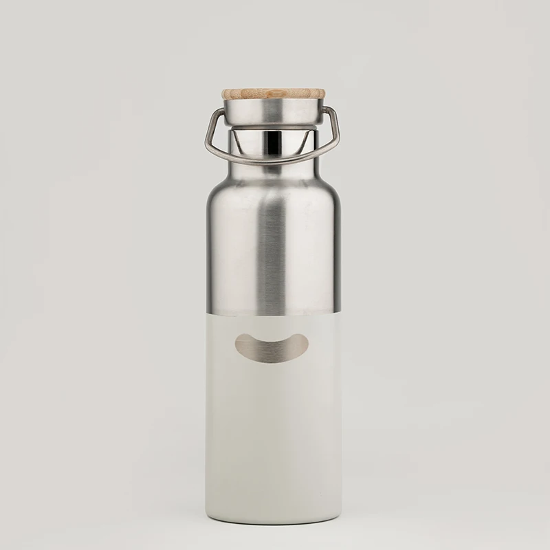 Double Wall High Glass Tea Infuser Water Bottle with Stainless Steel customer logo vacuum flask