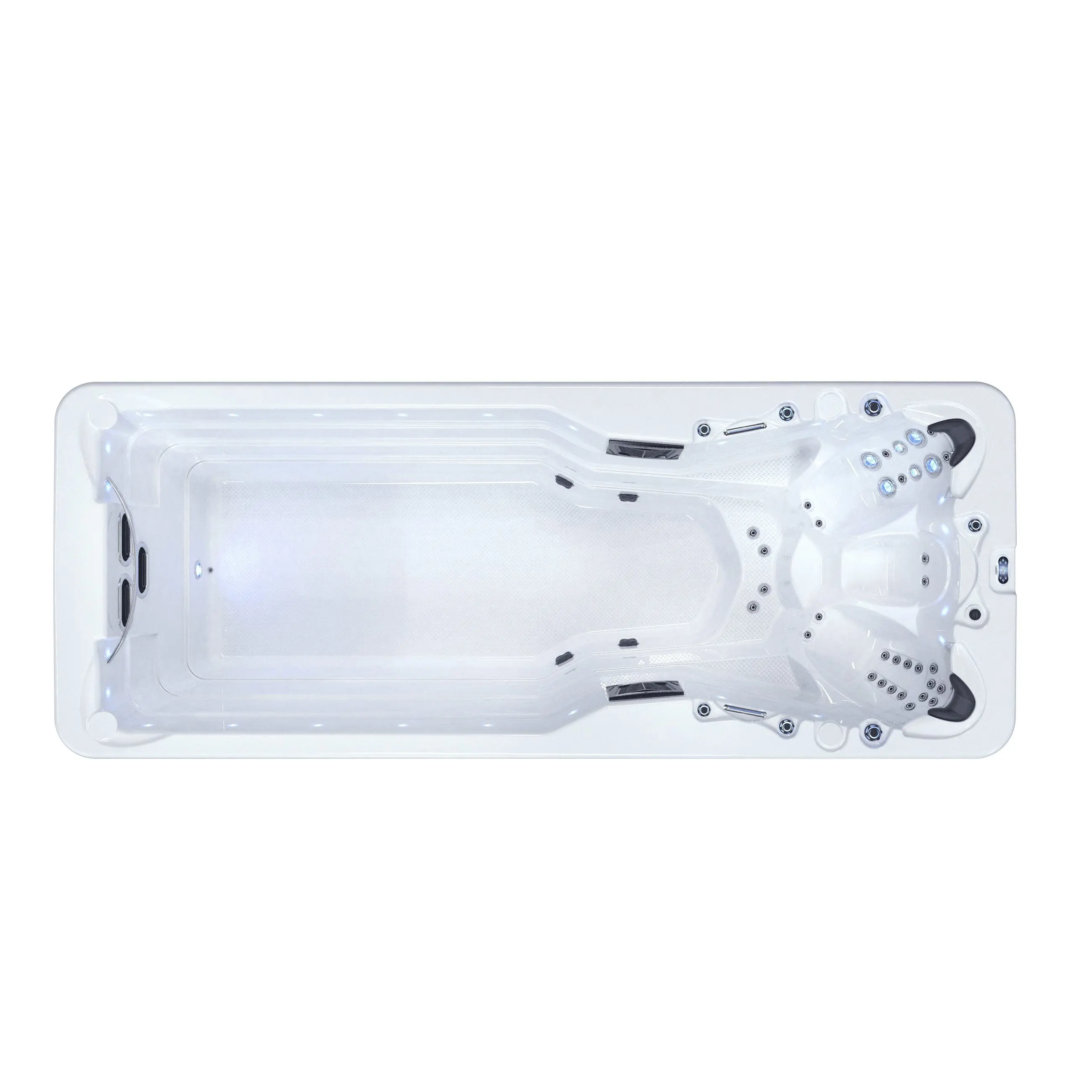 5.8m Garden Acrylic Above Ground Swimming Water Pool Whirlpool Bath Tub Outdoor Swim Pool SPA