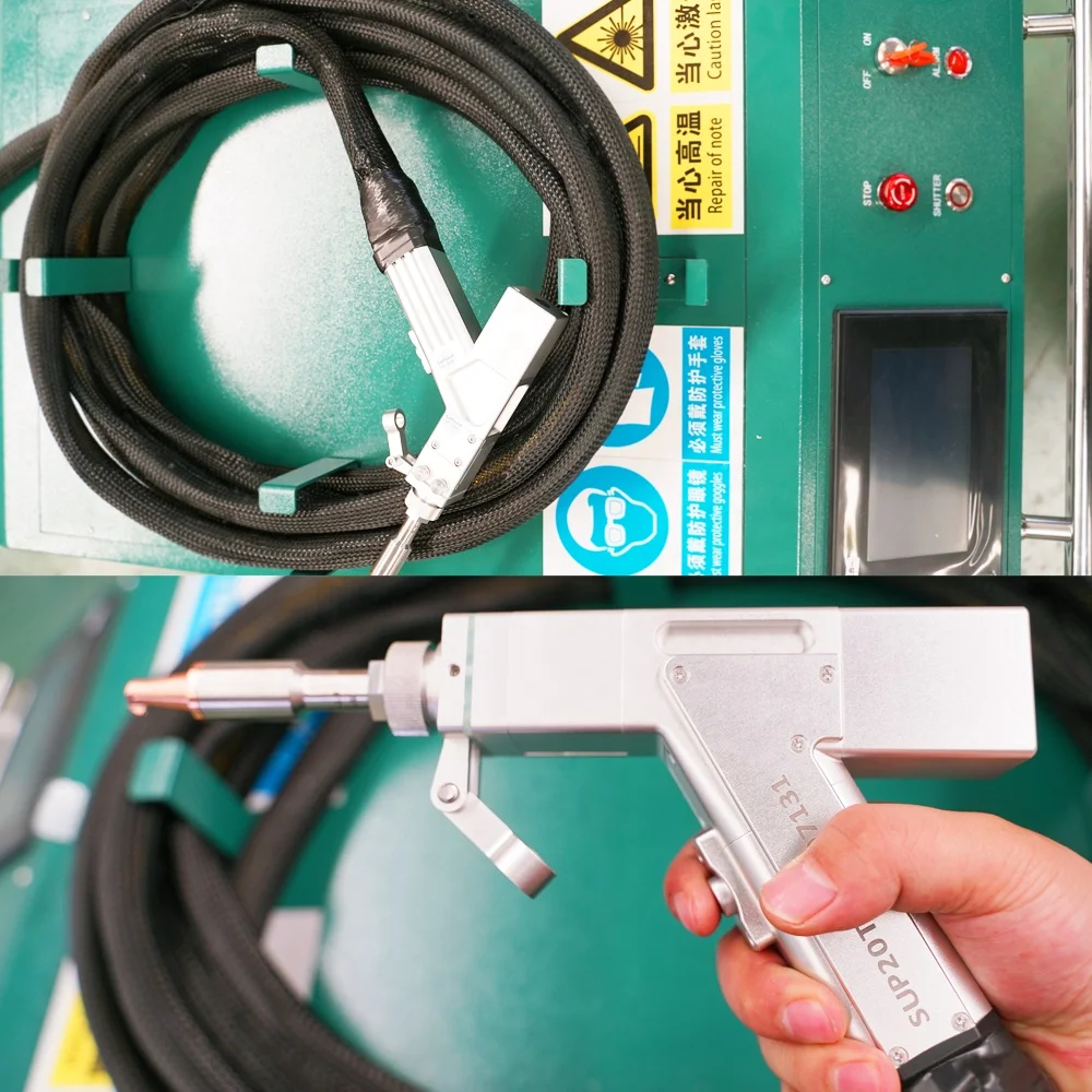 High Productivity good design 1000w/1500w/2000w/3000w laser welder handheld  3in1 in good price