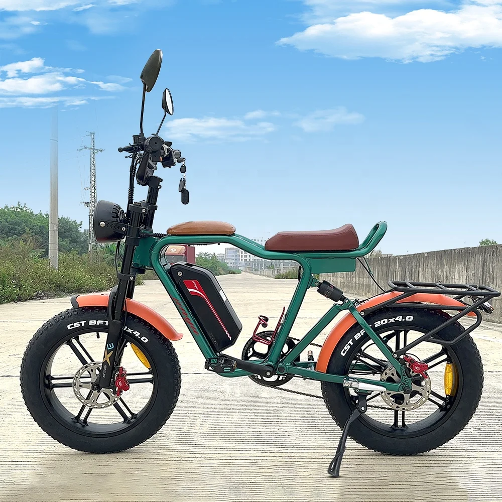 2024 Cheap Rechargeable Large Capacity 1000w Battery Ebike Powerful Motor YEAION Q1 Urban Bike Commuting Time-saving Fatbikes