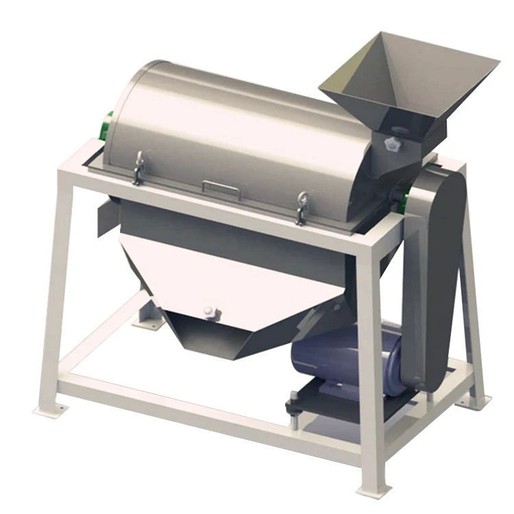 Automatic juice making extractor machine single stage mango pulper machine