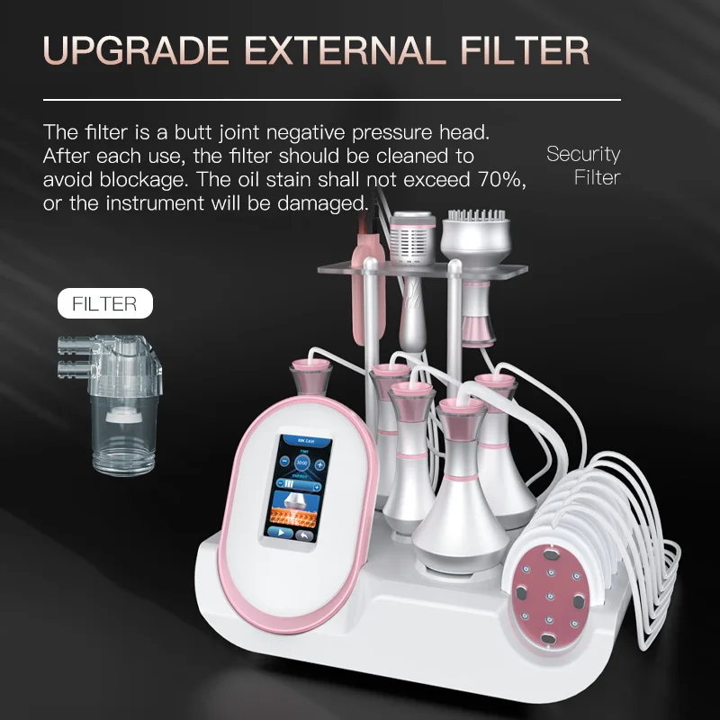 9IN1 80K Anti-Wrinkle Skin Tightening Body Slimming System Fat Reduction Cellulite Body Massager Home Use Beauty Equipment