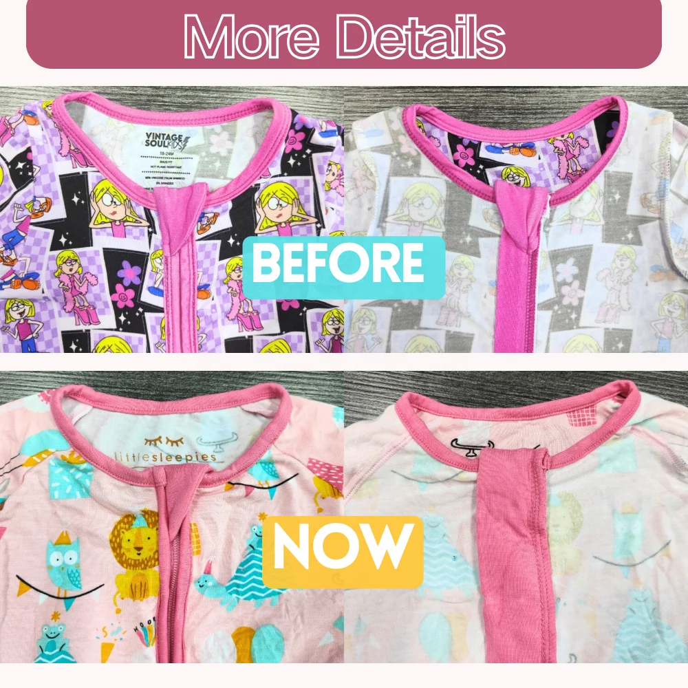 Custom OEM 95% Bamboo Viscose 5% Spandex Baby Romper Clothes with OEKO Reactive Digital Printing Pajamas