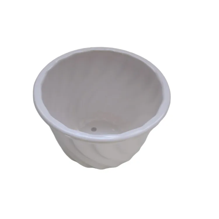 top openig17*13cm Height smooth surface durable new material unbreakable planter box  flowerpot
