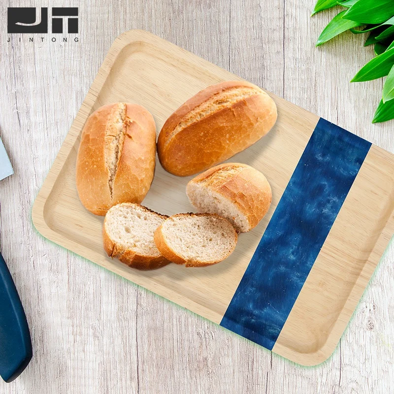 Поднос для сервировки посуды из эпоксидной смолы, поднос для десертов, поднос для сыра