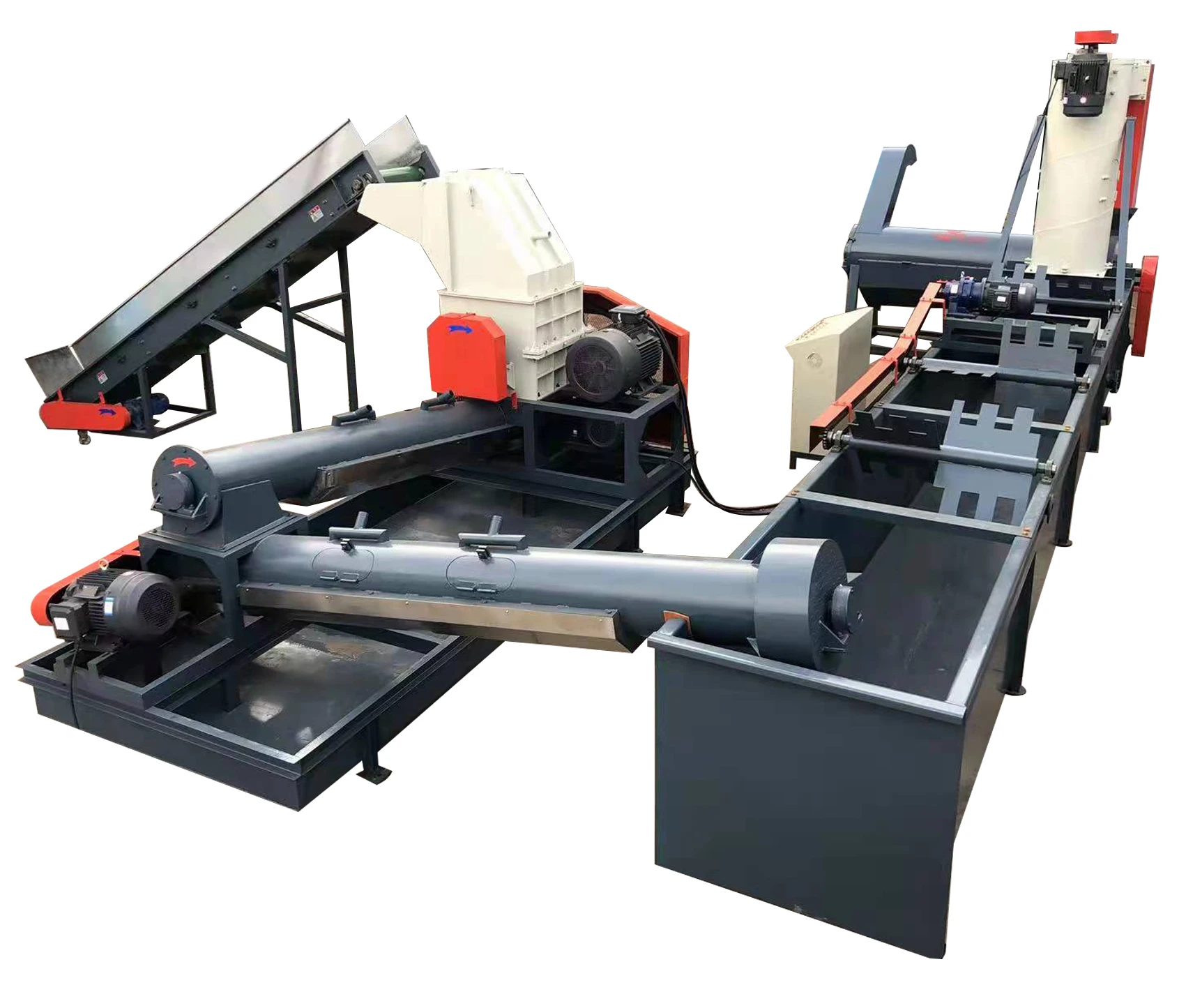 Plastic Hdpe Pet Bottle Flakes Crushing Recycling Washing Plant Equipment Machine Line Price