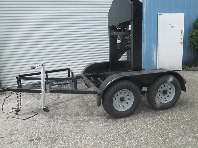 150 Ton Mobile Hydraulic Press For Truck Solid Tire Tyre