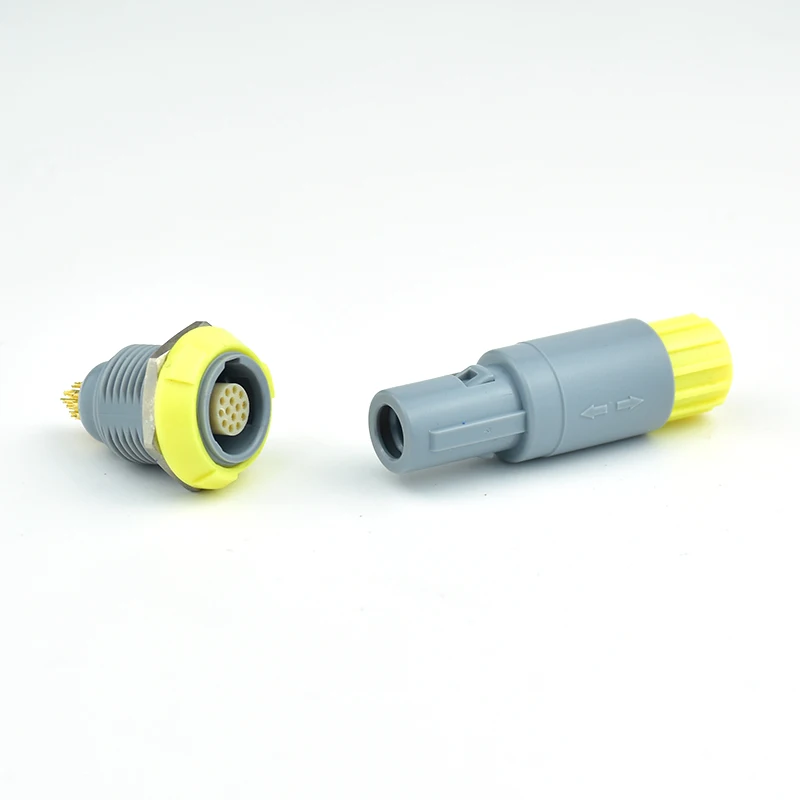 TT P Series 0P 1P 2P PAG PKG PLG PRG  2 3 4 5 6 7 8 9 10 12 14 pin CustomPush-pull self-locking Plastic Circular Connector