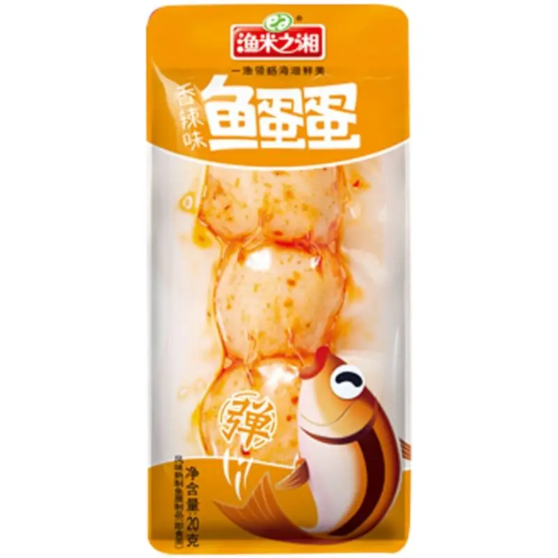 Hunan Специальные закуски 400 г острые рыбные шарики закуски острые
