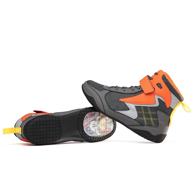 New Style Custom Wrestling Shoe Boxing Shoes Men Mesh Rubber OEM Customized Spring Training shoes Plus size 35-47