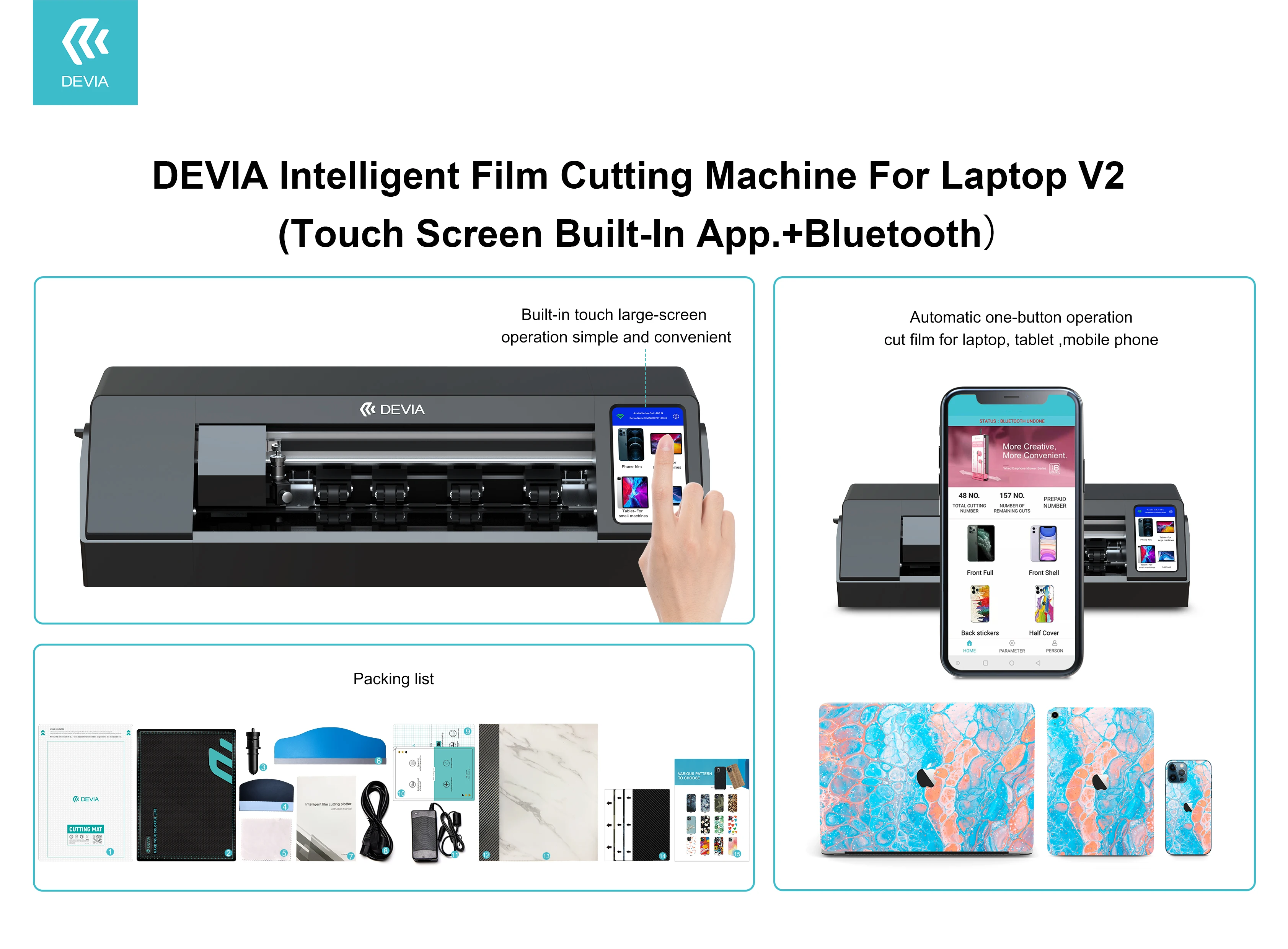 Devia Maquina Para Fabricar De Corte Cortadora Hidrogel Celular Cortadora De Hidrogel