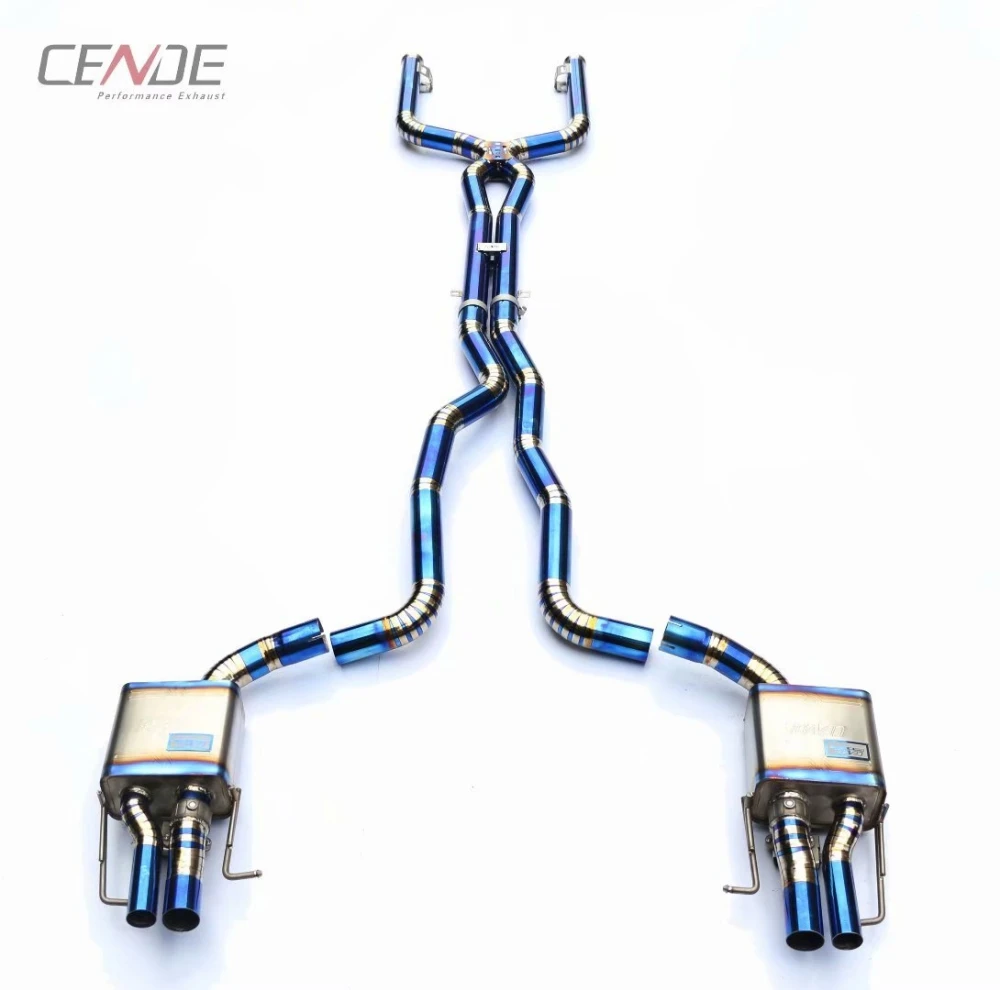 Titanium Active Sound Valves remote control Exhaust muffler System For Mercedes Benz W176 A180/A200