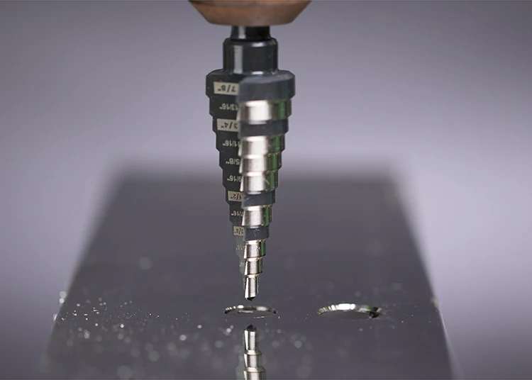 High Quality 6mm - 30mm M35 Straight Flute HSS step drill 13 steps