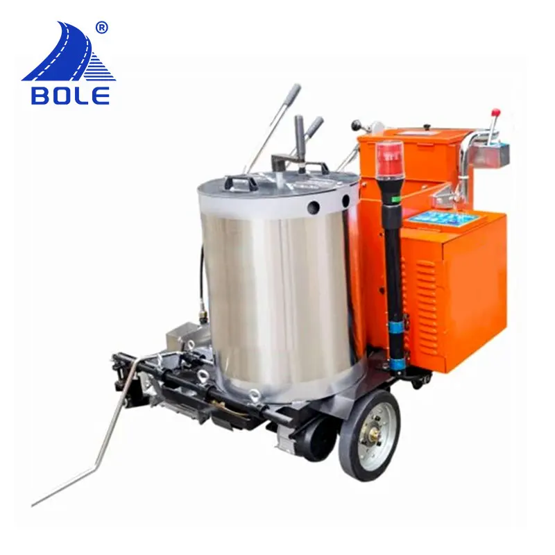 Standard yellow line thermoplastic road marking paint machine hot melt lining road lane marking machine