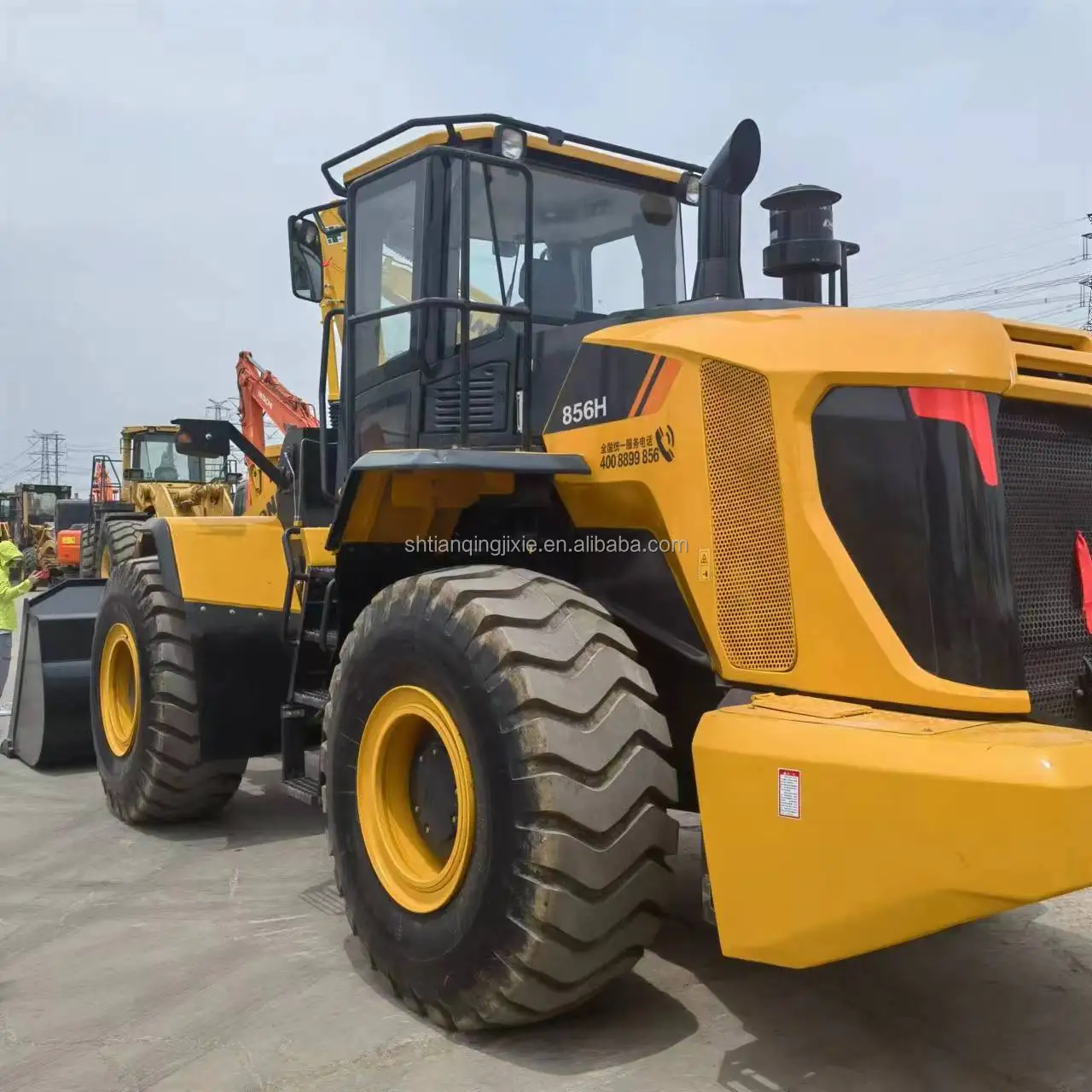 HOT SALE used front loaders 5t Liugong 856H high power load and unload big bucket made in China low price construction machinery